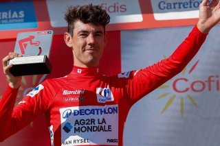 Ben O'Connor reste en rouge, mais son avance a fondu KEYSTONE/EPA/JAVIER LIZON